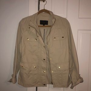 J. Crew Twill Utility Field Jacket Small